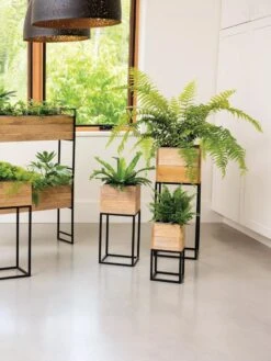 Tartu 2-Tier Elevated Rectangular Planter -Garden Pot Planter Sales Store 8611008 1306 tif