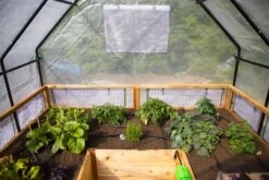 Garden In A Box With Greenhouse, 8' X 8' -Garden Pot Planter Sales Store 8611033 04V jpg