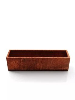 Veradek Metallic Series Corten Steel Window Box Planter, 36" -Garden Pot Planter Sales Store 8611609 06V tif