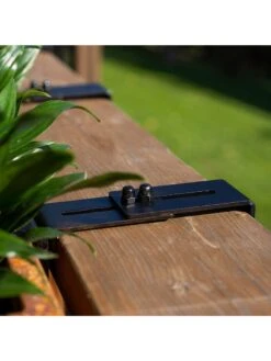 Veradek Metallic Series Corten Steel Railing Planters -Garden Pot Planter Sales Store 8611611 01v