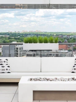 Veradek Metallic Series Railing Planters -Garden Pot Planter Sales Store 8611612 27v