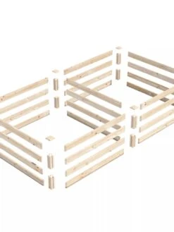 Pine Raised Garden Beds, 4'x8' -Garden Pot Planter Sales Store 8612238 01V jpg