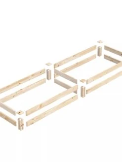 Pine Raised Garden Bed, 2' X 8' -Garden Pot Planter Sales Store 8612243 01V jpg