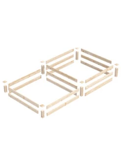 2-Tier Pine Raised Garden Bed, 4'x8' -Garden Pot Planter Sales Store 8612253 01v