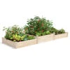 Tall 2-Tier Pine Raised Garden Bed, 4'x12' 2 Tall 2-Tier Pine Raised Garden Bed, 4'x12' -Garden Pot Planter Sales Store 8612258 02v tall 2 tier pine raised garden bed 4x12 feet