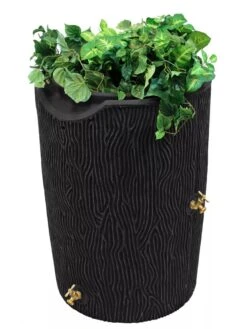 Impressions Bark 50 Gallon Rain Saver -Garden Pot Planter Sales Store 8612301 01V jpg