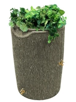 Impressions Bark 50 Gallon Rain Saver -Garden Pot Planter Sales Store 8612301 03V jpg