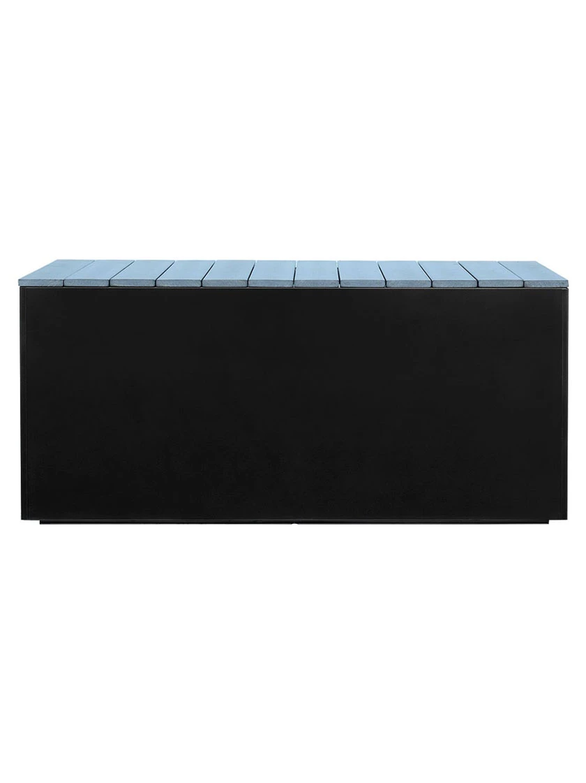 Nice Aluminum Trough Planters With Bench Top, 16"High 5 Nice Aluminum Trough Planters With Bench Top, 16"High - Image 3