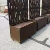 Nice Corten Trough Planters With Privacy Screen -Garden Pot Planter Sales Store 8612382 02V jpg