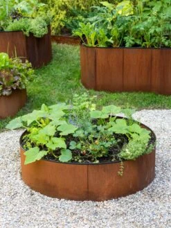 Birdies™ Corten Steel Round Raised Beds -Garden Pot Planter Sales Store 8612422 1527 tif