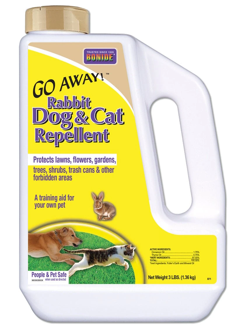 Bonide® Go Away™ Rabbit, Dog & Cat Repellent Granules 3 Bonide® Go Away™ Rabbit, Dog & Cat Repellent Granules