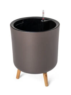 Ava Self-Watering Round Planter -Garden Pot Planter Sales Store 8612692 298 ava self watering round planter coffee
