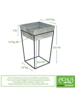 Achla Designs Arne Plant Stand -Garden Pot Planter Sales Store 8612900 01v