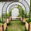 2’ X 4’ Arch Trellis For Planter Boxes 1 2’ X 4’ Arch Trellis For Planter Boxes -Garden Pot Planter Sales Store 8612976 0414 arch trellis for 2 foot x 4 foot planter box