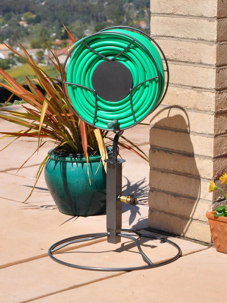 Yard Butler® Free Standing Swivel Hose Reel With Base 3 Yard Butler® Free Standing Swivel Hose Reel With Base