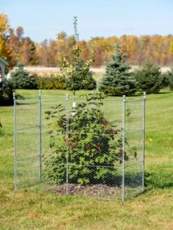 Tall Chicken Wire Critter Fence Extension Panel, Set Of 2 -Garden Pot Planter Sales Store 8613260 0030 1