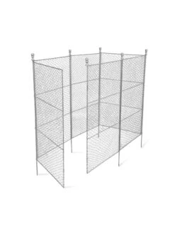 Tall Chicken Wire Critter Fence With Gate -Garden Pot Planter Sales Store 8613260 6051