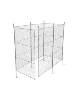 Tall Chicken Wire Critter Fence With Gate -Garden Pot Planter Sales Store 8613260 6052