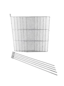 Tall Chicken Wire Critter Fence With Gate -Garden Pot Planter Sales Store 8613260 6107