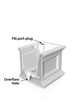 Fairfield Self-Watering Window Box, 2’ -Garden Pot Planter Sales Store 8613268 04V tif