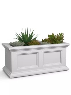 Fairfield Self-Watering Window Box, 2’ -Garden Pot Planter Sales Store 8613268 12V tif