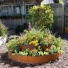 Birdies⢠Corten Steel Round Raised Bed, Large, Low 2 Birdies⢠Corten Steel Round Raised Bed, Large, Low -Garden Pot Planter Sales Store 8613290 0099 birdies corten steel tiered round raised bed kit