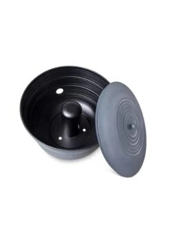 Ribbed Hose Pot With Lid -Garden Pot Planter Sales Store 8613332 5808