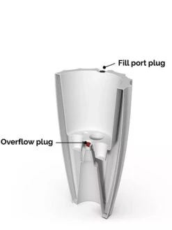 Sedona Tall Planter, 28" Height -Garden Pot Planter Sales Store 8613525 08V