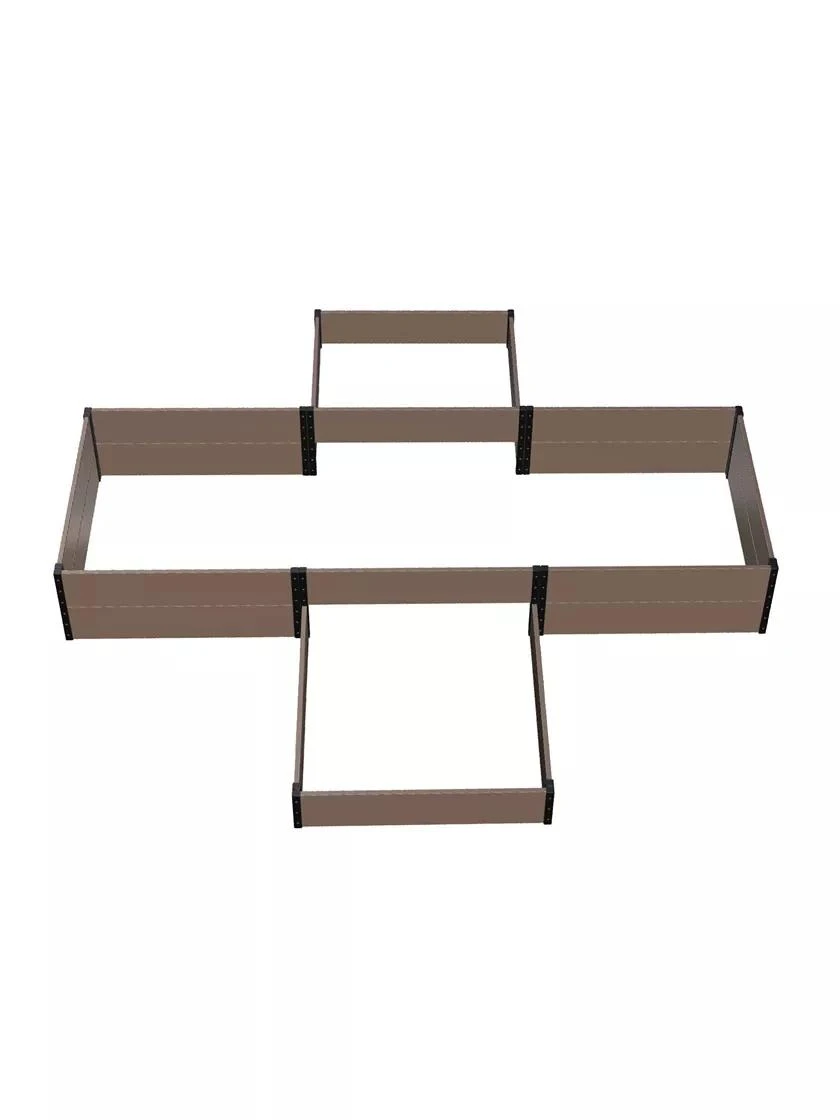 Terraced Cross Garden Bed 3 Terraced Cross Garden Bed