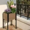 Mobile Elevated Corner Planter 2 Mobile Elevated Corner Planter -Garden Pot Planter Sales Store 8614267 04V mobile elevated corner planter